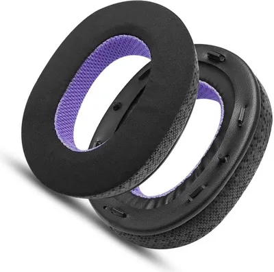 Immagine prodotto di INF Cuscinetti auricolari di ricambio rinfrescanti per cuffie Sony WH-1000XM2 - Nero/Viola