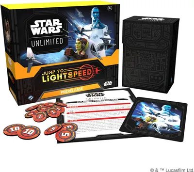 Produktbild von Star Wars: Unlimited Jump to Lightspeed PreRelease Box Englisch