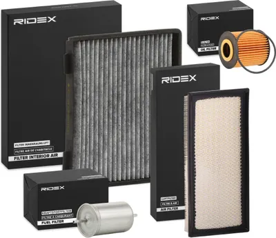 Produktbild von RIDEX Filterset Inspektionspaket Filtersatz für VOLVO V40 Kombi (645) S40 I (644)