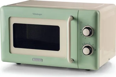 Immagine prodotto di Ariete Vintage Line 3960/04, piano di lavoro, microonde solo cottura, 20 l, 800 W, manopola, verde