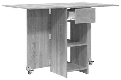 Obrázek produktu pro vidaXL Jídelní stůl 115 x 70 x 75 cm dřevotřísková deska šedá Sonoma