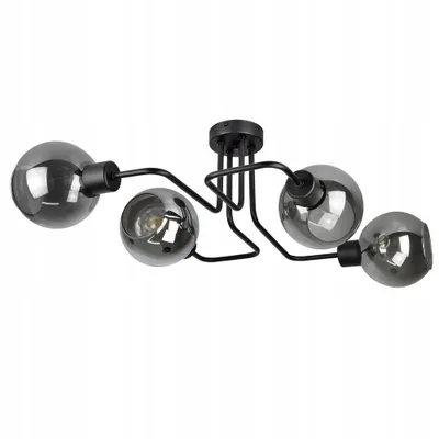 Obrázek produktu pro Stropní svítidlo Závěsné svítidlo Ball Black Grey White (N100-EK4)