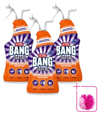 Produktbild von 3 x Cillit Bang Kalk & Schmutz Reiniger - 750 ml - Sparpackung - 3 Stücke