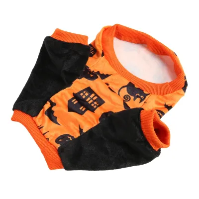 Obrázok produktu pre Pes tekvica tričko,Pes Halloween tričko,Halloween Pet tričko,Halloween pes tričko,Pes oblečenie Halloween,Pet kostým