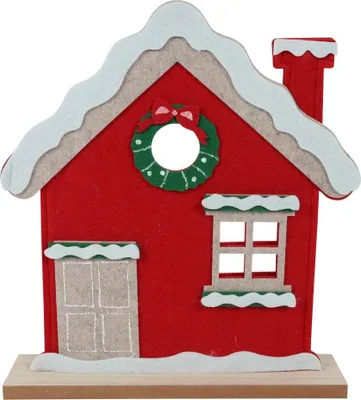 Produktbild von Countryfield Dekohaus für Weihnachten, stimmungsvolle Weihnachtsdekoration