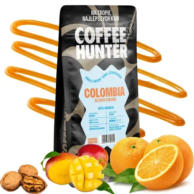 Obrázok produktu pre Colombia Bezkofeinowa 1000g kávové zrná