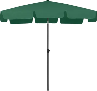 Obrázok produktu pre vidaXL Plážový dáždnik zelený 200x125 cm