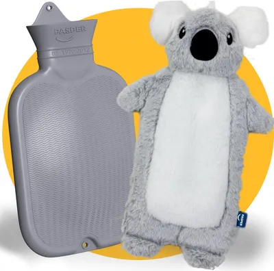 Obrázek produktu pro Ohřívací láhev o objemu 3,5 litru, plyšová koala, pro dospělé