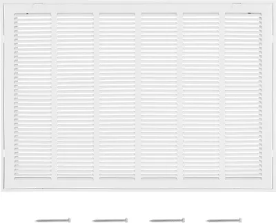 Immagine prodotto di Griglia di ventilazione VEVOR 83x57,2x4 cm, per aperture di montaggio 75,5x50,5 cm, griglia di scarico a parete, griglia di ripresa in acciaio