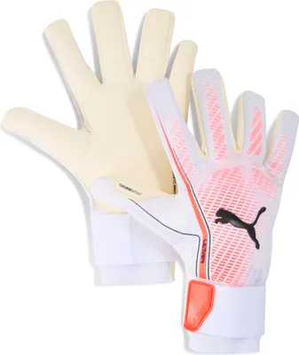 Produktbild von Puma Torwarthandschuh Ultra Ultimate Hybrid Unisex weiß rot Gr 9,5
