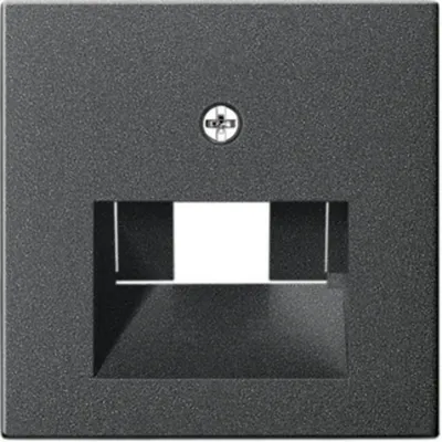 Produktbild von GIRA 027028 Abdeckung UAE/IAE+Netzwerk System 55 Anthrazit
