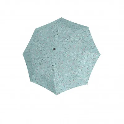 Immagine prodotto di Knirps ombrello a bastone ombrello A.760 Stick Automatic Cube Ice celeste