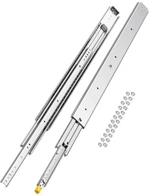 Immagine prodotto di Guide a estrazione totale con cuscinetti a sfera - Guide per cassetti da 1016 mm - Portata 226 kg
