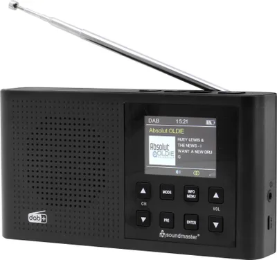 Produktbild von soundmaster DAB165SW DAB+ Empfänger schwarz