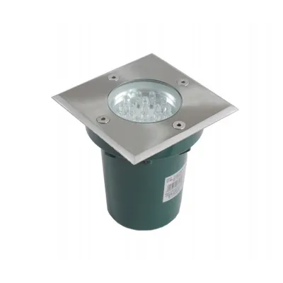 Zdjęcie produktu dla Lampa najazdowa kwadratowa LED 1W srebrny IP67 SU-MA Leda ST 5024 B