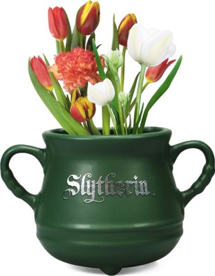 HARRY POTTER - Zauberkessel Slytherin - Blumentopf für die Wandmontage