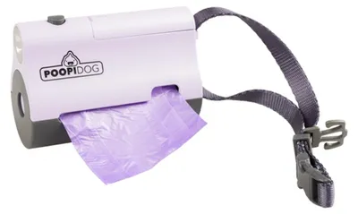 Produktbild von Duvo+ Hundekotbeutelspender LED violett