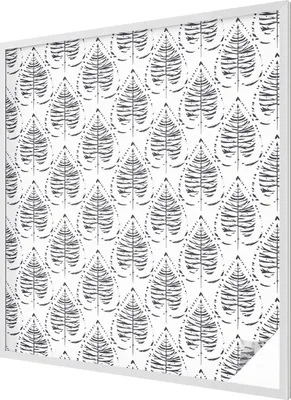 Produktbild von Buntglas Fensterfolie – 116x100 cm – Stained-Glass Design – blickdichte dekorative Sichtschutzfolie – selbstklebend, UV-Schutz – Laubige Eleganz