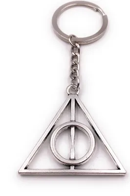 Immagine prodotto di Onwomania portachiavi ciondolo babbuino stemma cerchio con linea in argento triangolo ciondolo portachiavi
