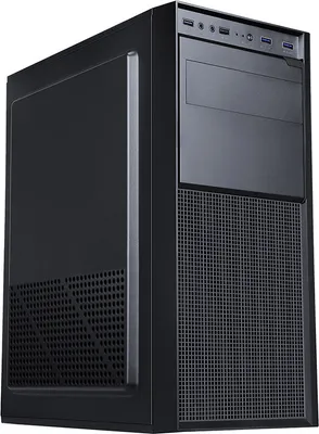 Zdjęcie produktu dla itek WINCO OM Obudowa PC Midi Tower ATX Black 500W USB 3.0 dla podzespołów komputerowych
