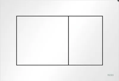 Image de TECEnow WC-Betätigungsplatte für Zweimengentechnik weiß