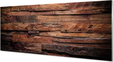 Produktbild von Glasbilder 125x50 Wandkunst Maserung