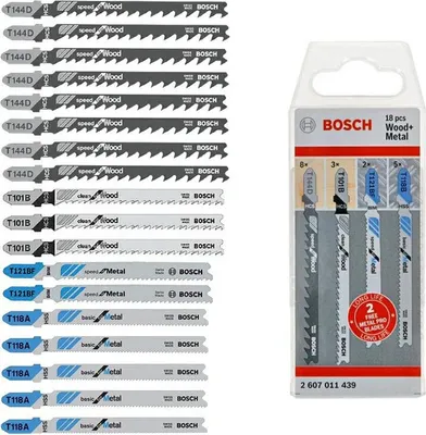 Immagine prodotto di Bosch brze.t set.euu Holz/Metall 16+2pz