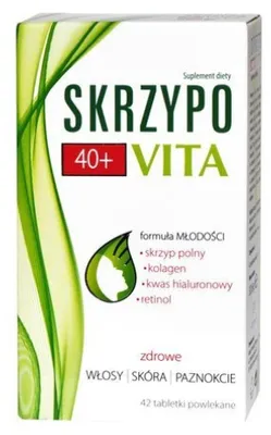 Immagine prodotto di Integrate la vostra dieta con l'integratore alimentare Skrzypovita 40+ 42 compresse.