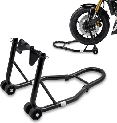 Produktbild von Bituxx Motorrad Montageständer Vorn Schwarz MS-18970