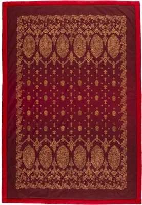 Produktbild von Bassetti PLAID GOLD DECOR Farbe BORDEAUX R1 Größe 270x250