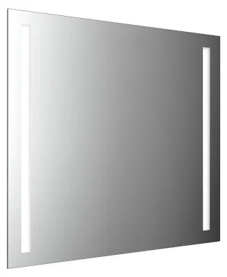 Immagine prodotto di emco MI 270 Miroirs lumineux LED avec 2 découpes lumineuses à gauche et à droite, avec fonction mémoire, hauteur 800mm, 449827005, 449827005