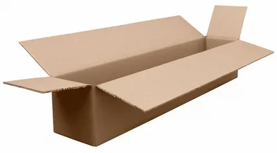 Produktbild von 22x Faltkarton Versandhülsen 1200x200x200mm 2-wellig braun
