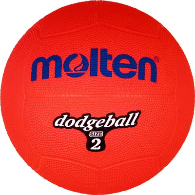 Image de Molten Dodgeball DB2-R balle de dodo rouge taille 2