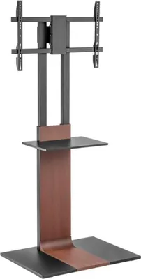 Zdjęcie produktu dla AISENS FT86TSE-401, Stojak multimedialny, Czarny, Brązowy, Stal, Płaski panel, 50 kg, 94 cm (37")