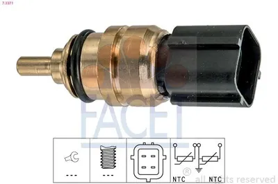 Produktbild von FACET 7.3371 Kühlmitteltemperatursensor für HYUNDAI Tucson (TL, TLE) für KIA SPORTAGE (SL)