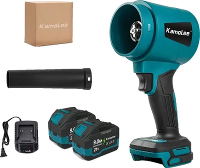 Produktbild von Turbo-Jet-Lüfter, kabelloses Design, leistungsstarker 9,0Ah Akku, 2x9,0Ah Batteriekarton, EU