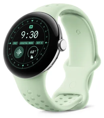 Produktbild von Pixel Watch 3 (41mm), Active Sport Band, Wintergreen, Large