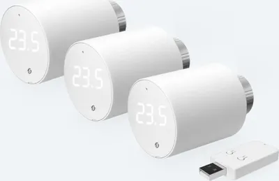 Produktbild von Shelly Blu TRV & Blu Gateway Gen3, Bluetooth, WLAN-fähig, 3x Thermostat + 1x Gateway