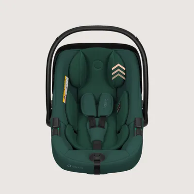 Produktbild von Lionelo ASTRID I-SIZE Babyschale ab Geburt, bis 87 cm, ab1 kg bis 16 kg, Sehr stabiler Träger, Höhenverstellung - Grün