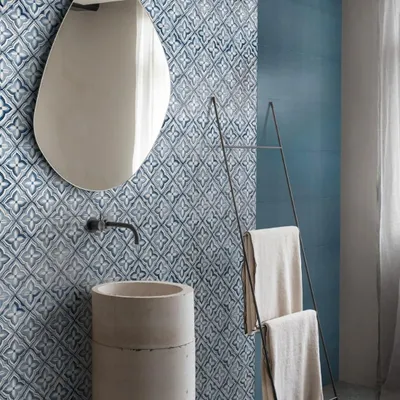 Productafbeelding van CASA39, gepolijst keramisch tegeltje met 3D-effect, afmetingen 30x90 cm, merk Ragno
