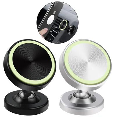 Productafbeelding van Vinabo Magnetische telefoonhouder voor auto, 2 stuks