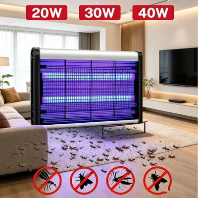 Produktbild von Insektenvernichter UV-Licht Elektrisch Mückenlampe Fliegenfalle Mückenvernichter