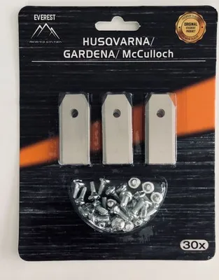 Produktbild von Automower-Messer für HUSQVARNA GARDENA 43mm KPL. 30 Stk.