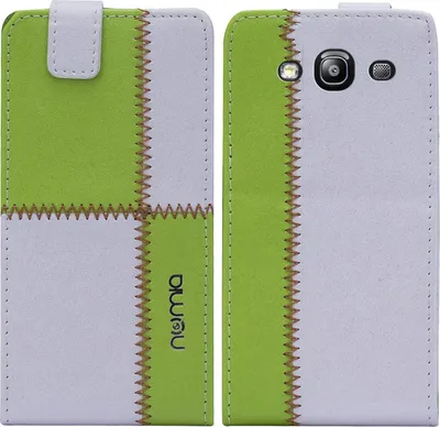 Produktbild von Samsung Galaxy S3 (i9300) numia Flipstyle Weiss-GrÃ1/4n