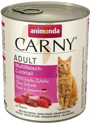 Zdjęcie produktu dla animonda Carny 4017721837286, Dorosły, Krewetka, Kurczak, Indyk, 800 g