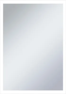 Image de vidaXL Miroir mural de salle de bain avec LEDs 60x80 cm
