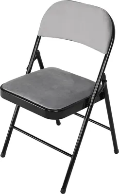 Produktbild von Klappstuhl Wedigo Velvet Grau