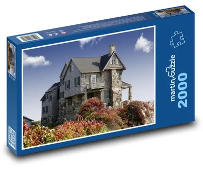 Obrázok produktu pre Puzzle 2000 Kamenný dom v prírode - martinpuzzle
