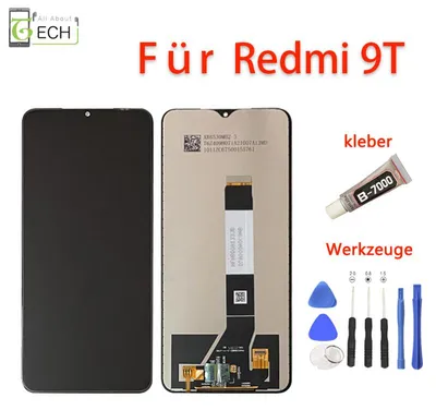 Produktbild von Für Xiaomi Redmi 9T M2010J19ST LCD Display Bildschirm Touch Screen Schwarz