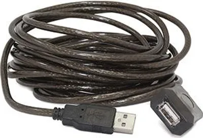 Produktbild von Hamlet XUREP10, 10 m, USB A, USB A, USB 2.0, Schwarz